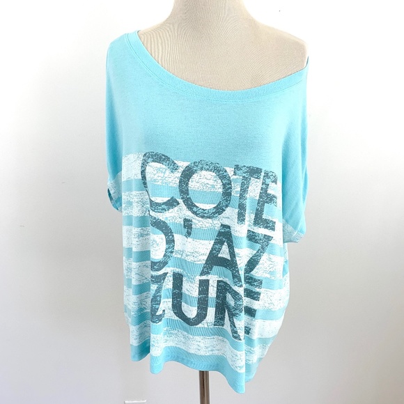 KIRRA | Blue Cote d’Azure Tee - Picture 3 of 8